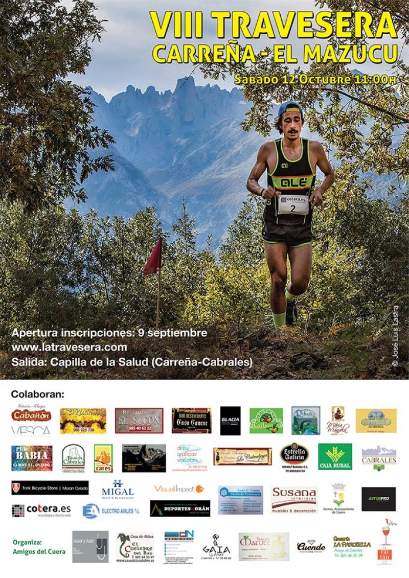 VIII TRAVESERA CARREÑA - EL MAZUCU - Inscríbete