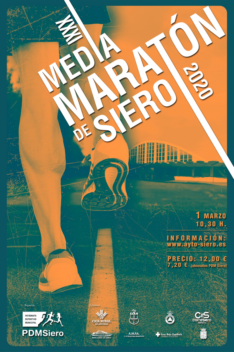 XXXI MEDIA MARATÓN DE SIERO - Inscríbete