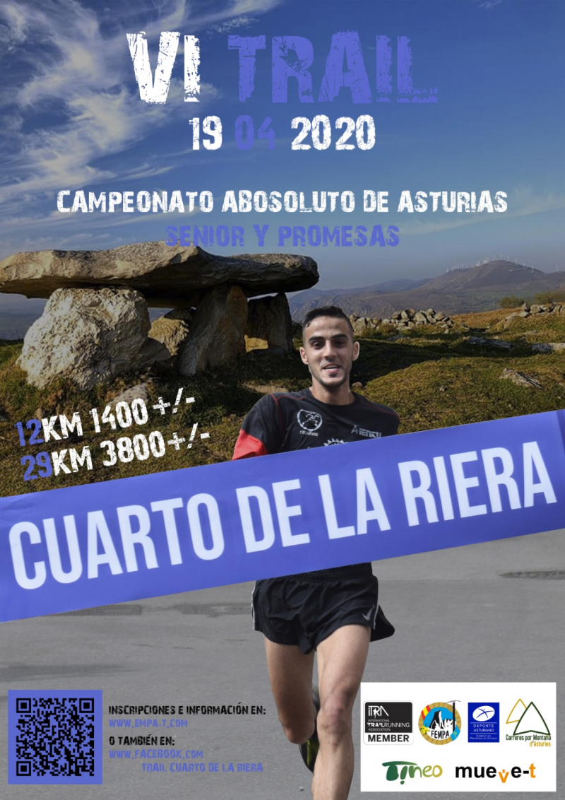 VI CARRERA DE MONTAÑA CUARTO DE LA RIERA - Inscrivez-vous