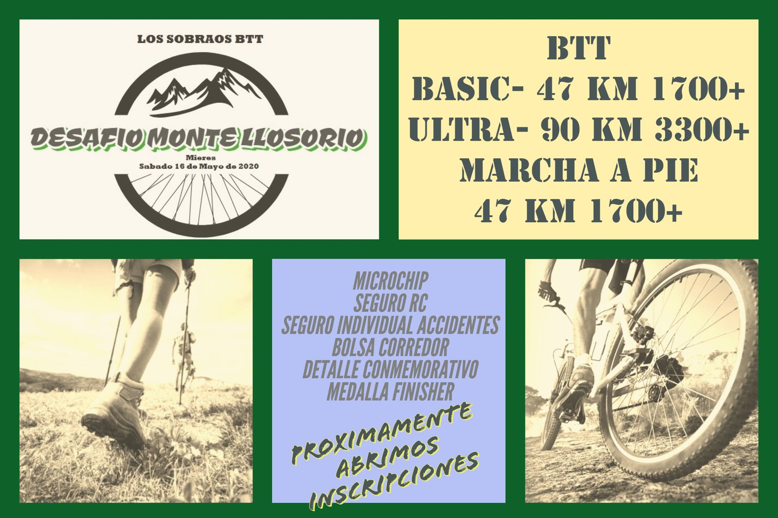 DESAFIO MONTE LLOSORIO - Inscríbete