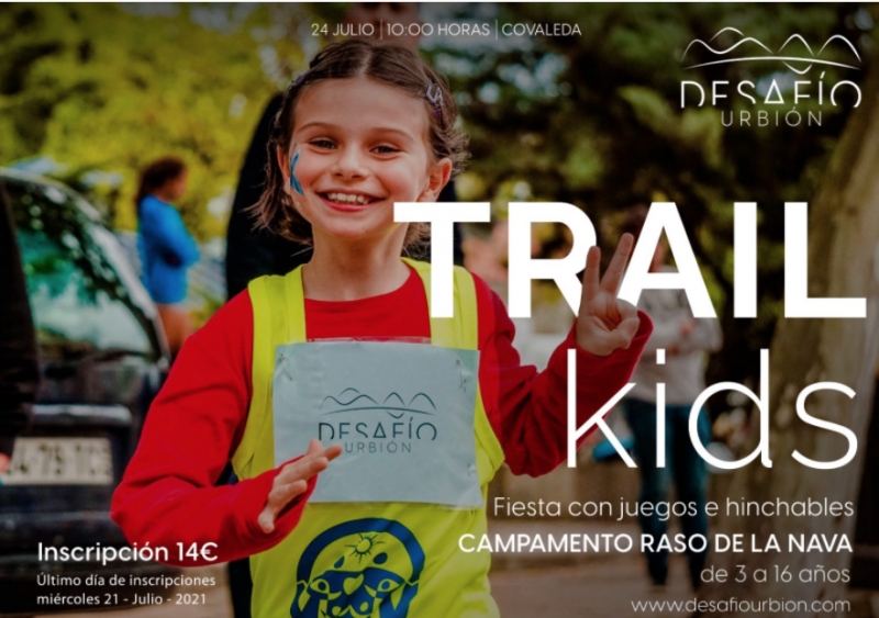 TRAIL KIDS- CAMPAMENTO RASO LA NAVA - COVALEDA - Inscríbete