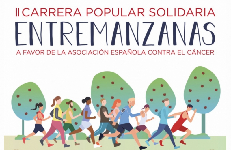 CARRERA SOLIDARIA POPULAR  ENTREMANZANAS A FAVOR DE LA ASOCIACIÓN ESPAÑOLA CONTRA EL CÁNCER - Inscríbete