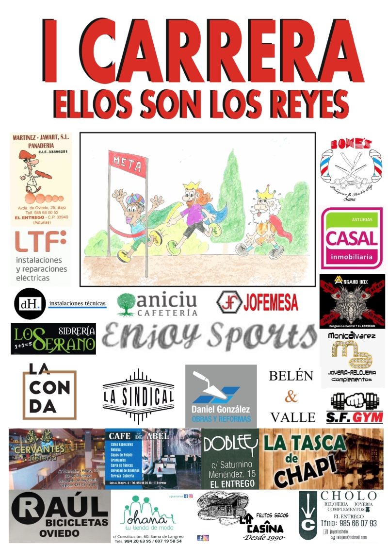 I CARRERA ELLOS SON LOS REYES MAGOS - Inscríbete