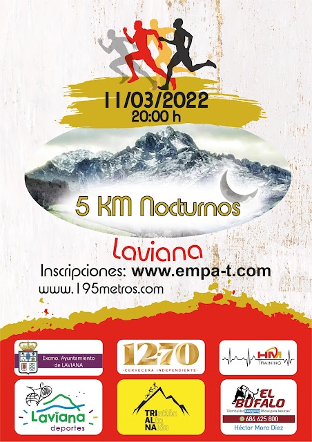 LAVIANA 5K NOCTURNOS - Inscríbete