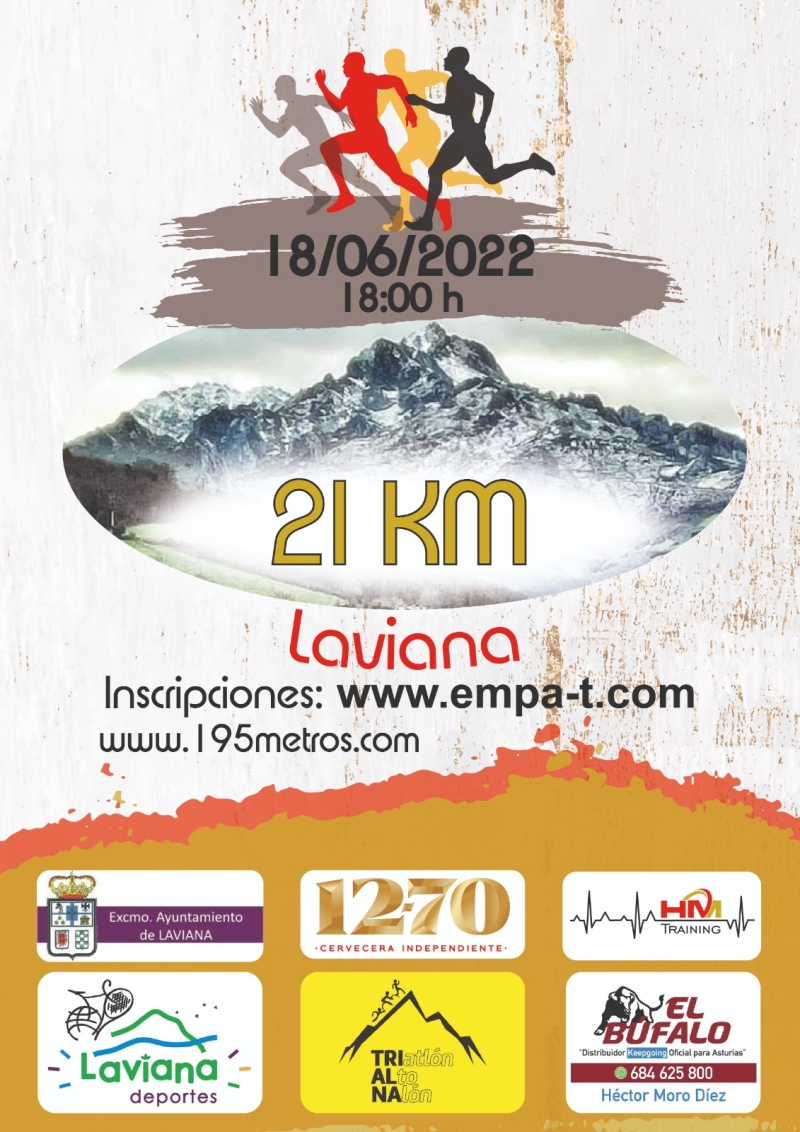 LAVIANA 21K - Inscríbete
