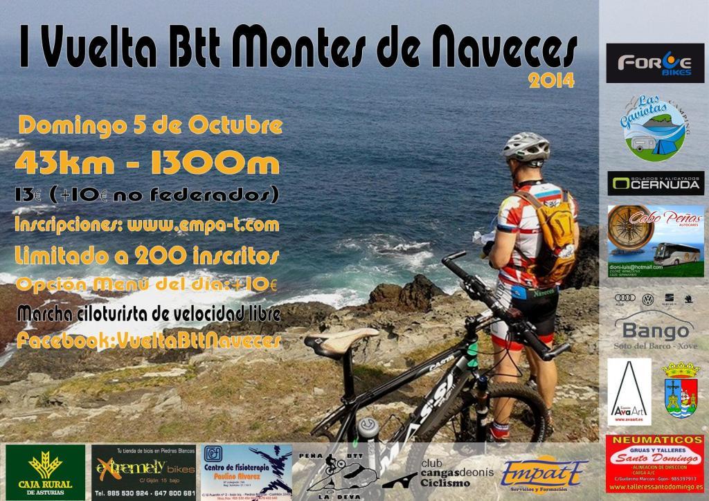 I VUELTA BTT MONTES DE NAVECES - Inscríbete