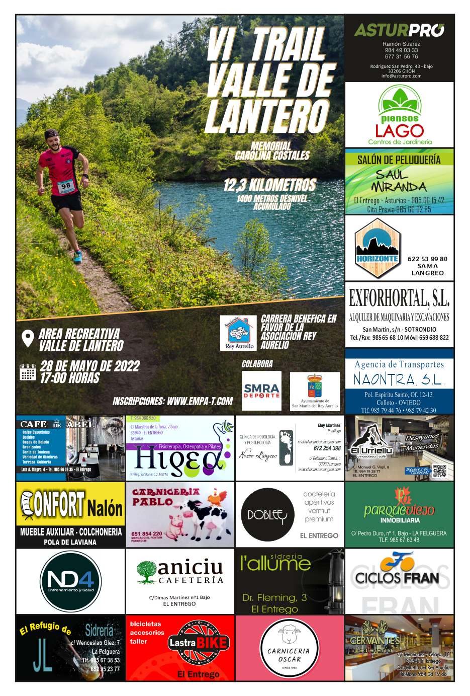 VI TRAIL VALLE DE LANTERO - Inscríbete