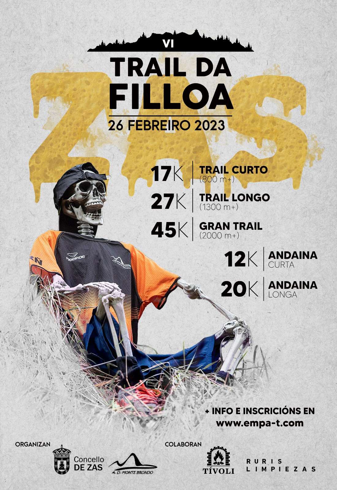 VI TRAIL DA FILLOA DE ZAS - Inscreva-se