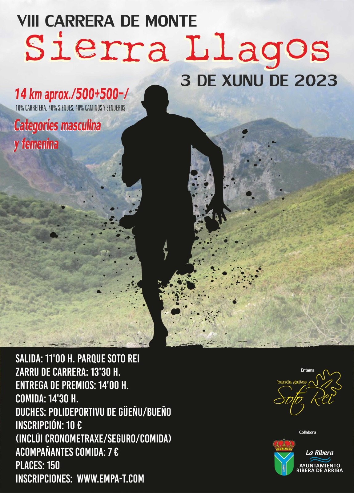 VIII CARRERA DE MONTE SIERRA LLAGOS - Inscrivez-vous