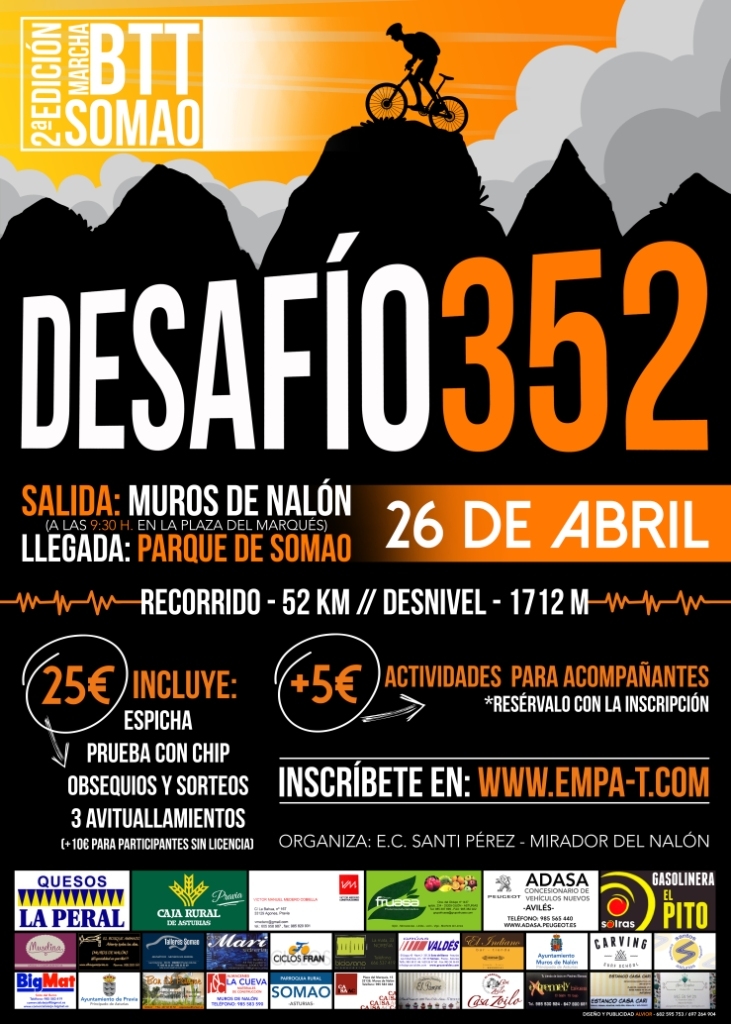 DESAFÍO 352 - Inscríbete