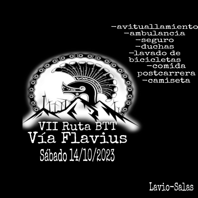 VII RUTA BTT VIA FLAVIUS 2023 - Inscriu-te