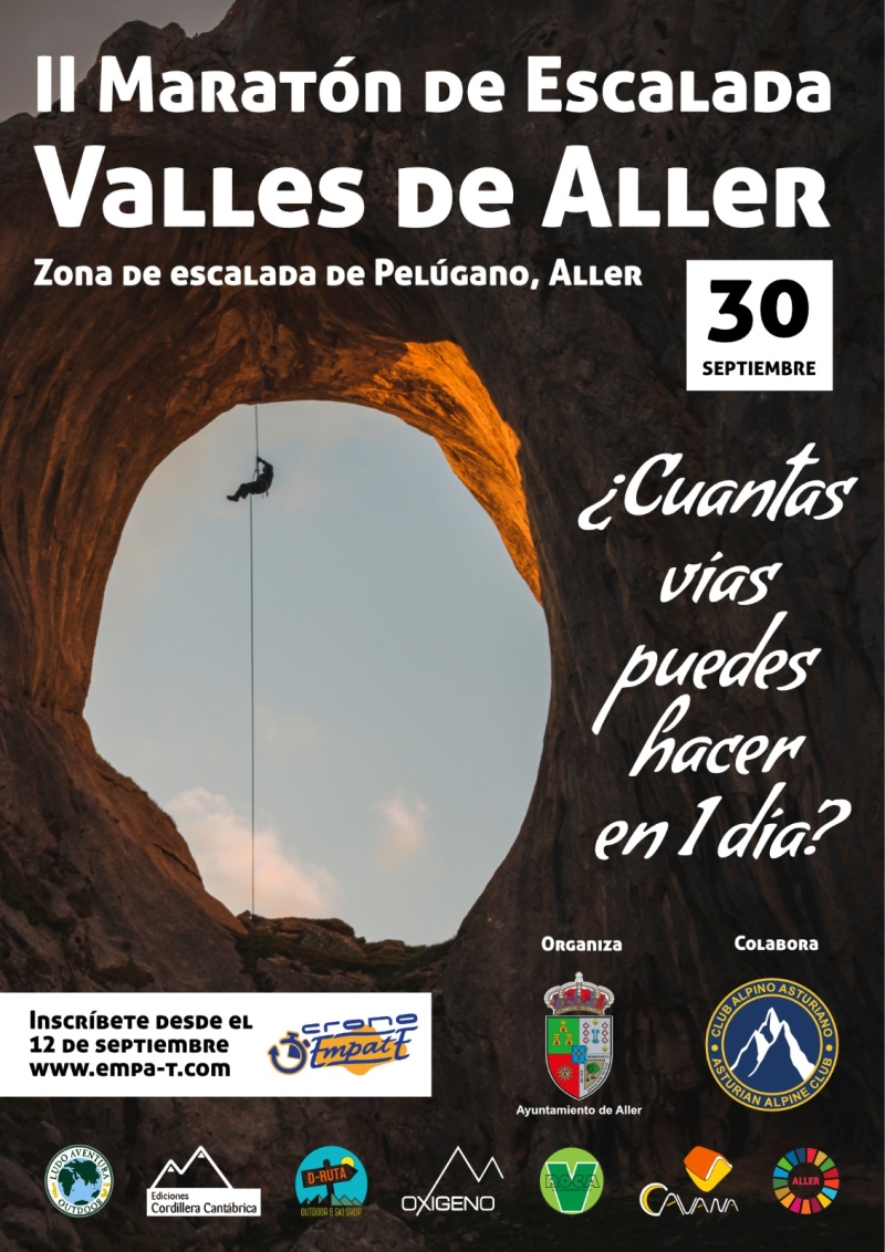 II MARATON ESCALADA VALLES DE ALLER- PELÚGANO 2023 - Inscrivez-vous