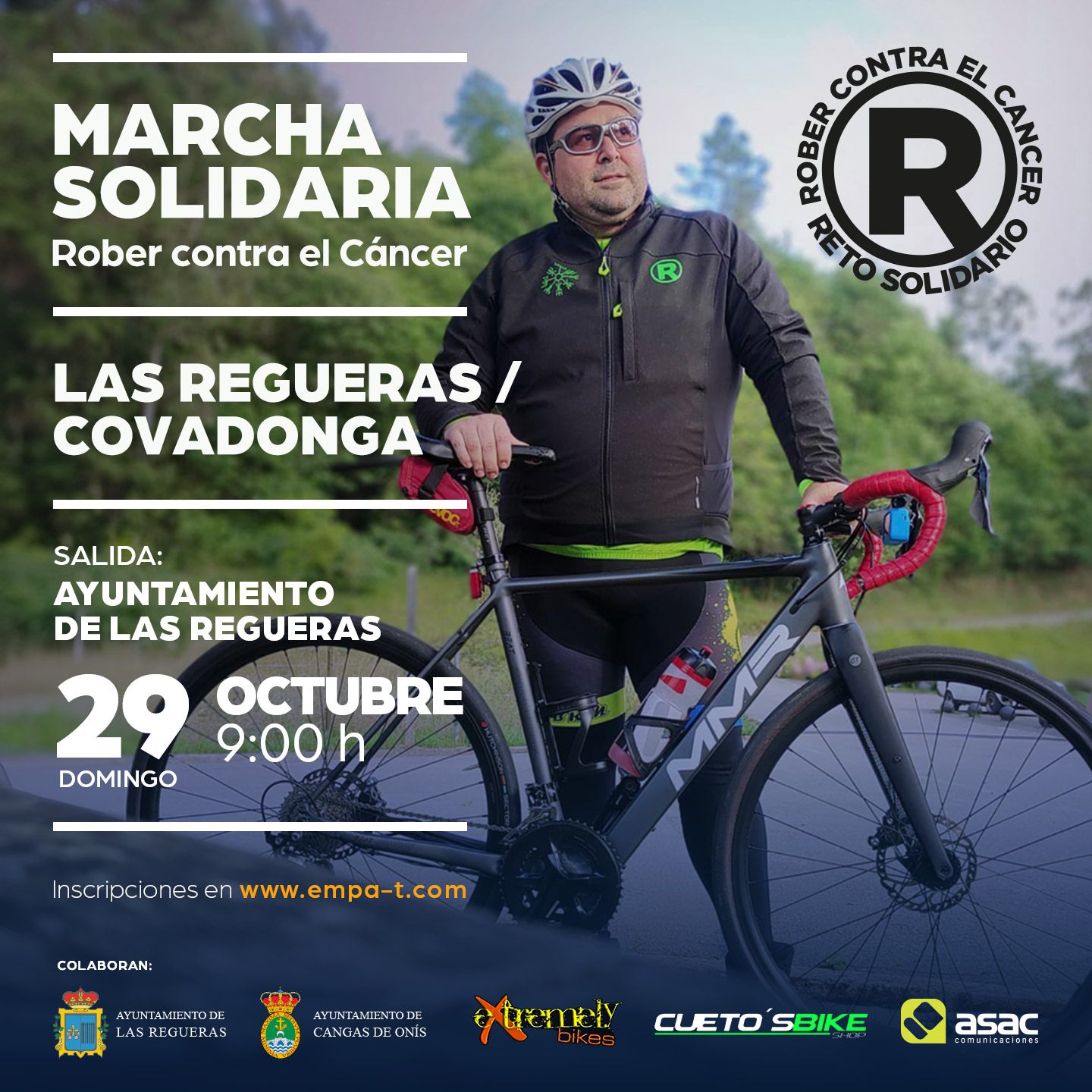 MARCHA SOLIDARIA ROBER CONTRA EL CÁNCER - Inscríbete