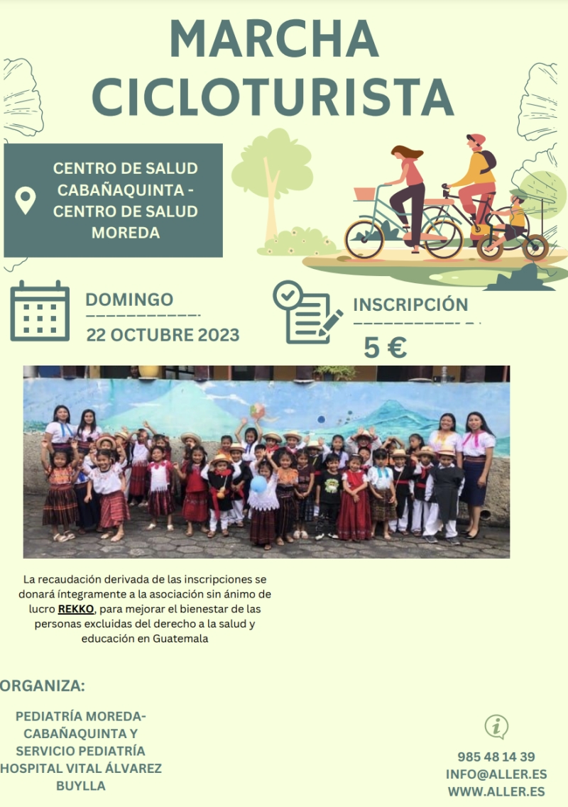 II MARCHA CICLOTURISTA SOLIDARIA “VIVA LA VIDA SALUDABLE” - Inscríbete