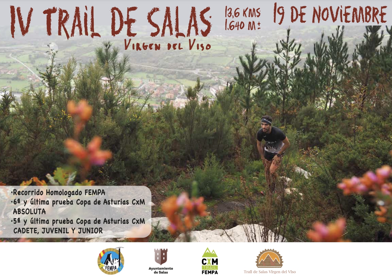 IV TRAIL SALAS - VIRGEN DEL VISO - Inscríbete