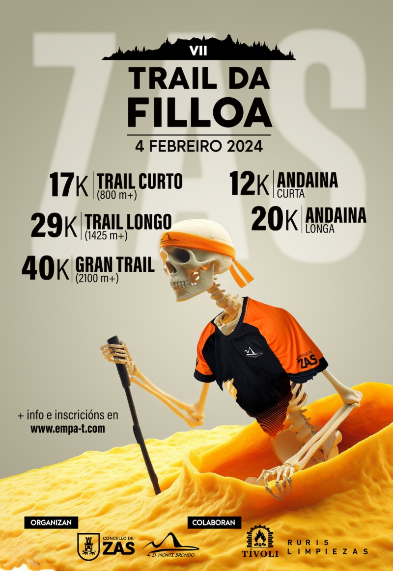 VII TRAIL DA FILLOA DE ZAS - Inscríbete