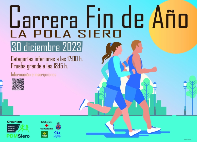 CARRERA FIN DE AÑO - LA POLA SIERO 2023 - Inscríbete
