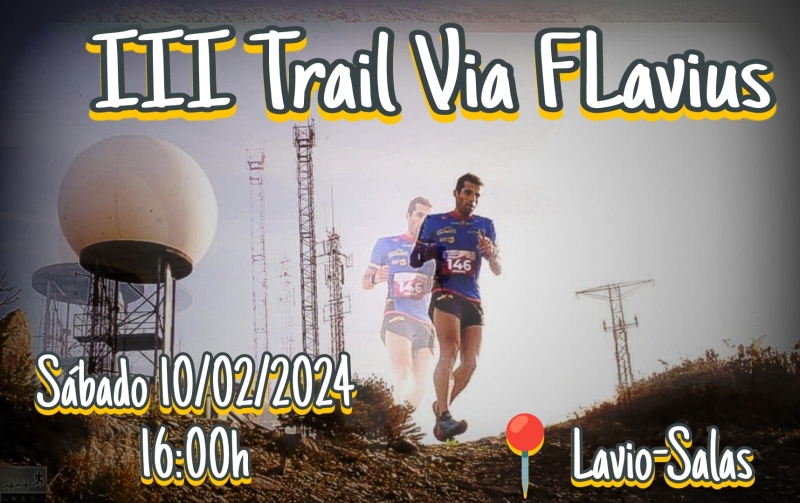 III TRAIL VÍA FLAVIUS 2024 - Inscríbete