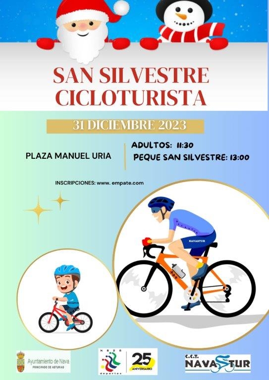 SAN SILVESTRE CICLOTURISTA NAVA 2023 - Inscríbete