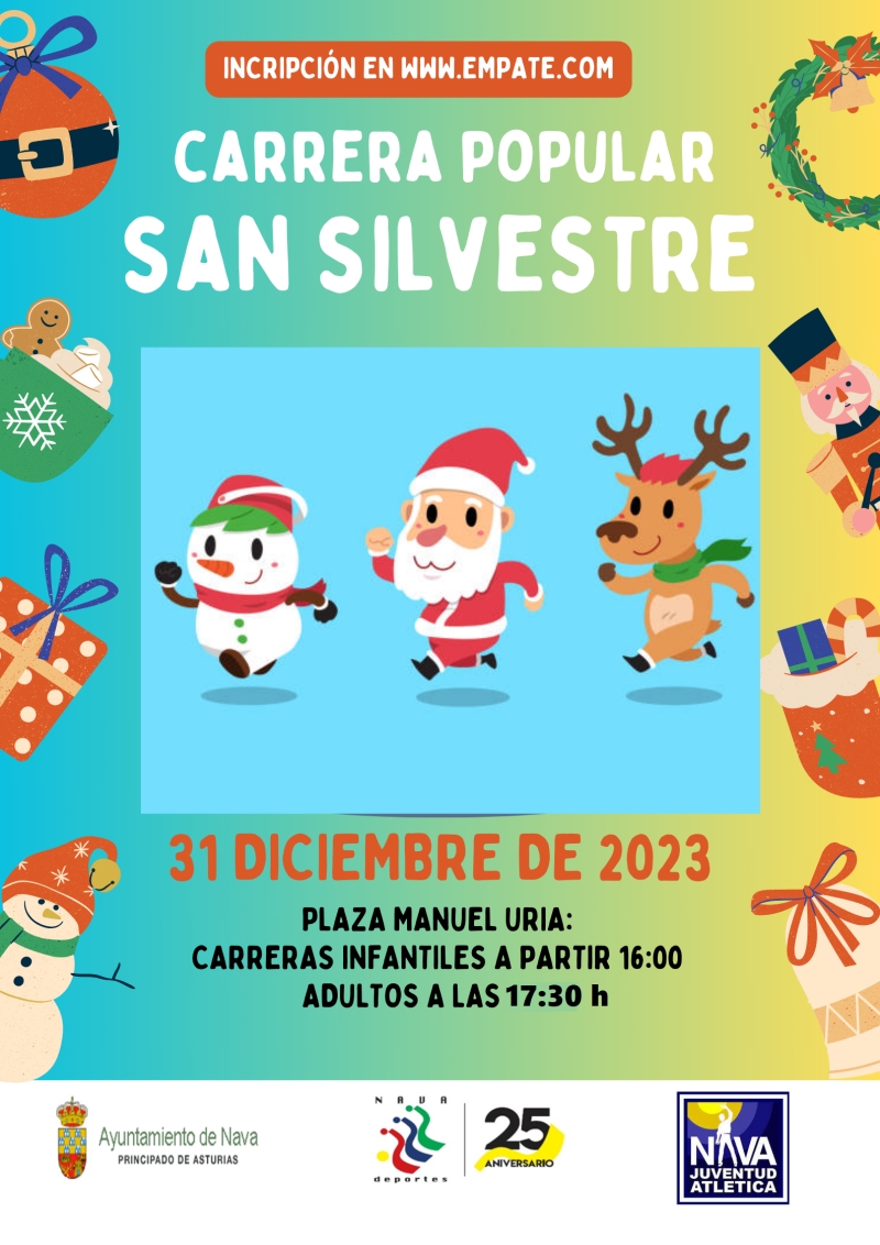 SAN SILVESTRE NAVA 2023 - Inskriba zaitez