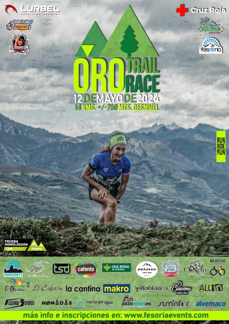 ORO TRAIL RACE 2024 - Inscríbete