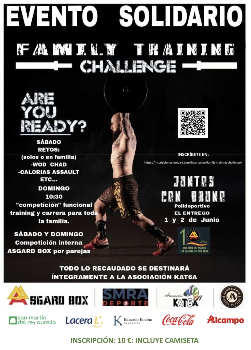 FAMILY TRAINING CHALLENGE - Inscriu-te