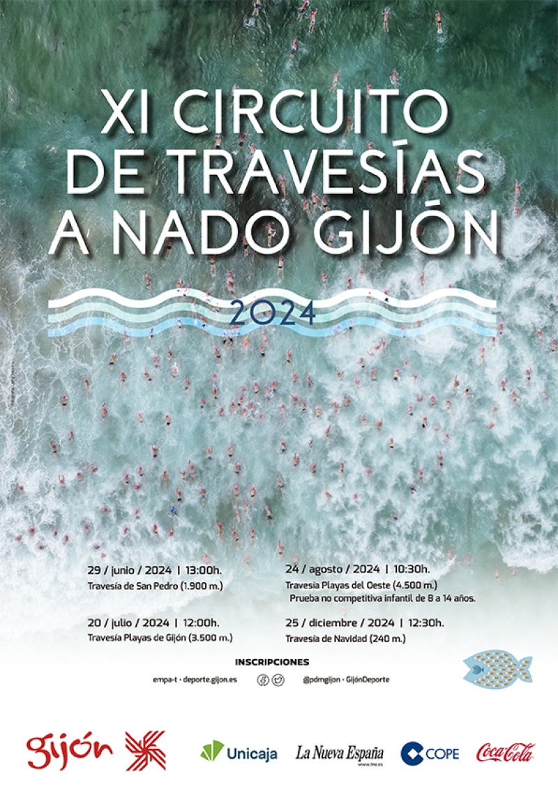 VIII TRAVESÍA PLAYAS DE GIJÓN 2024 - Inscríbete