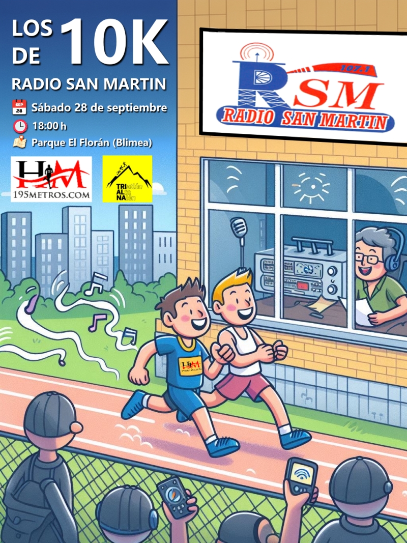 LOS 10K DE RADIO SAN MARTÍN - Inskriba zaitez