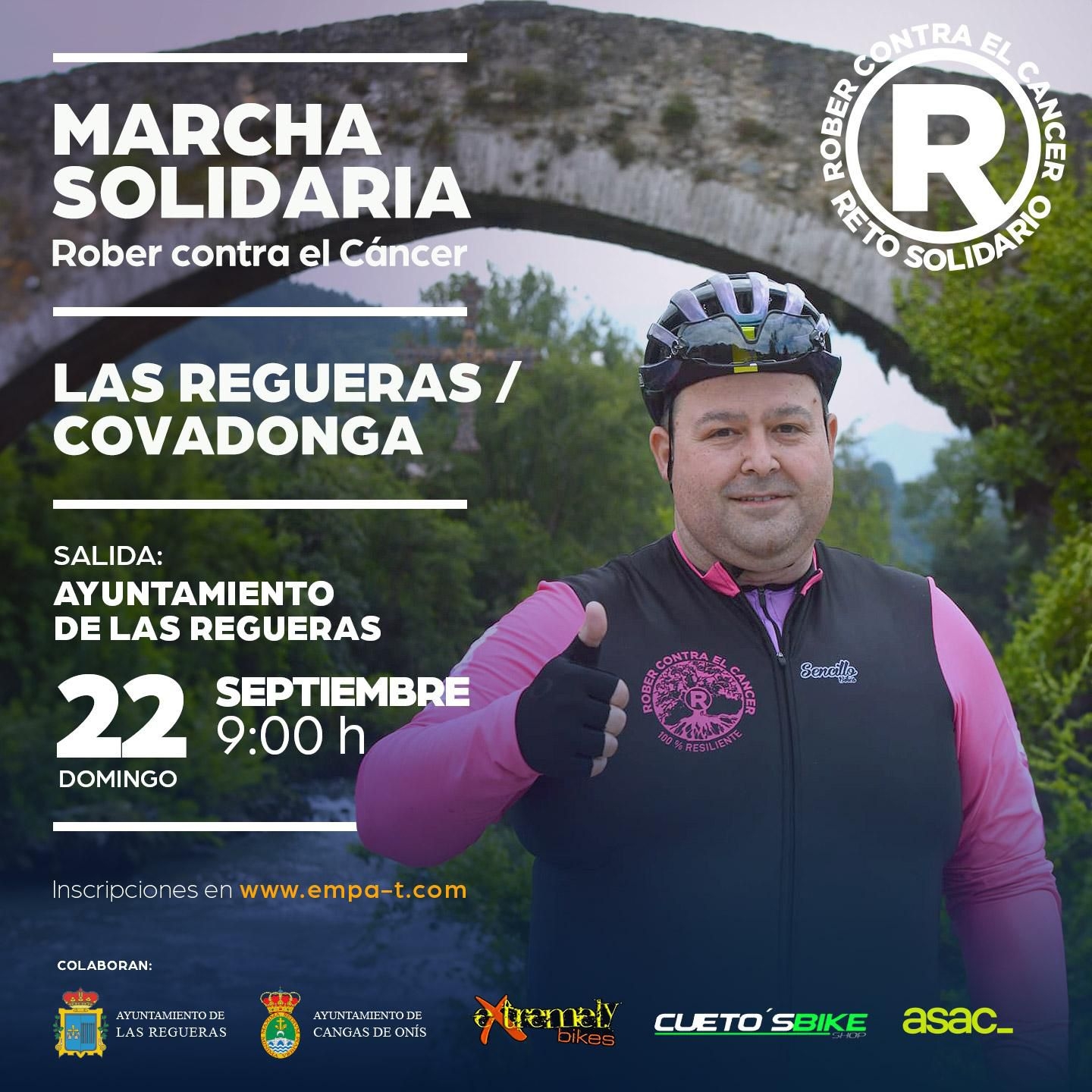 MARCHA SOLIDARIA ROBER CONTRA EL CÁNCER 2024 - Inscríbete