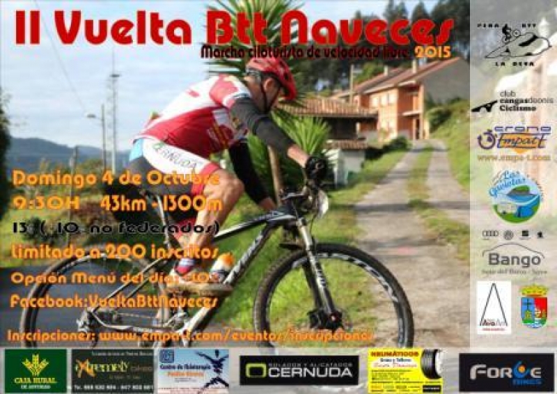 II VUELTA BTT  NAVECES - Inscríbete