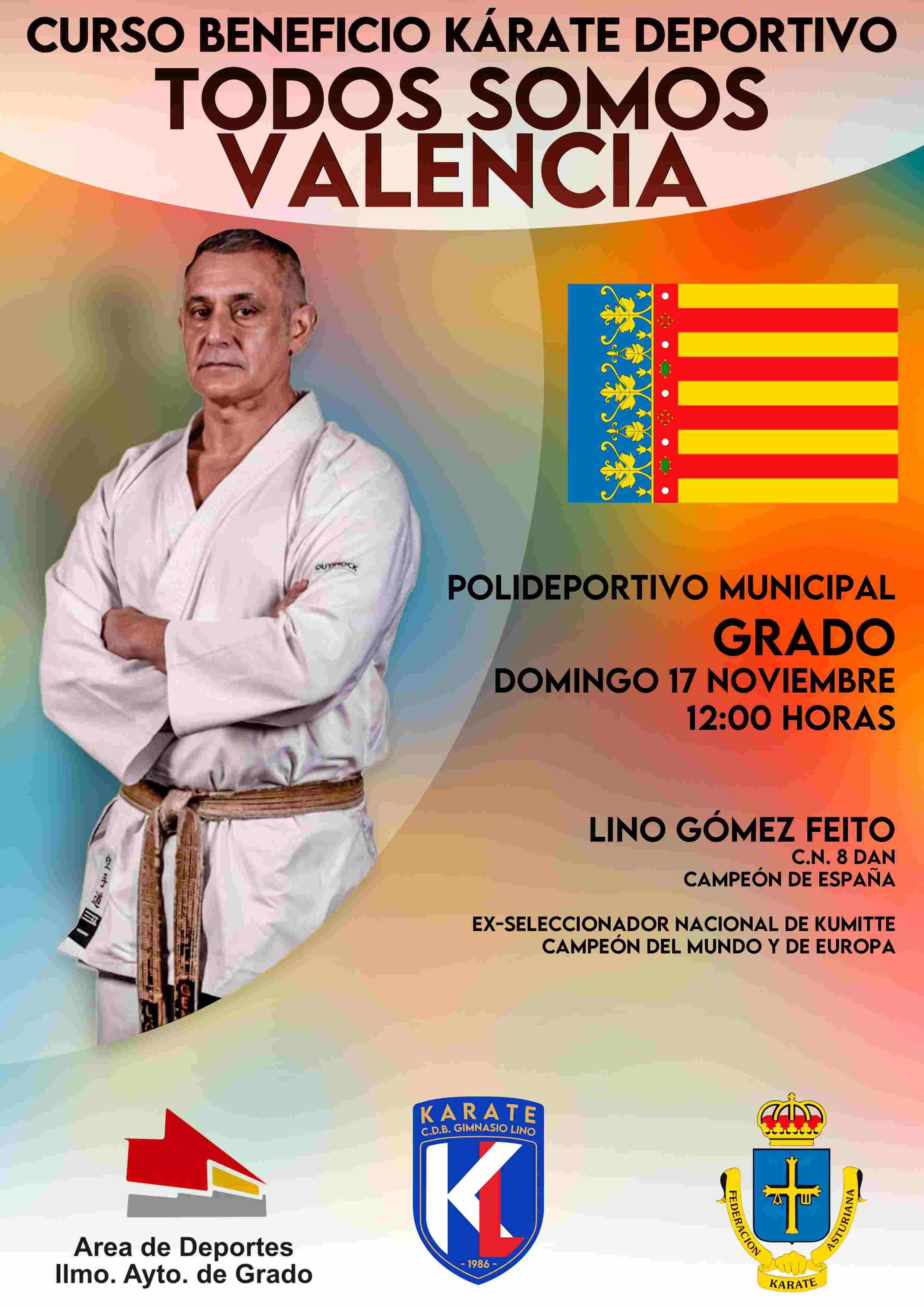 CURSO BENÉFICO KARATE DEPORTIVO - TODOS SOMOS VALENCIA - Inscríbete