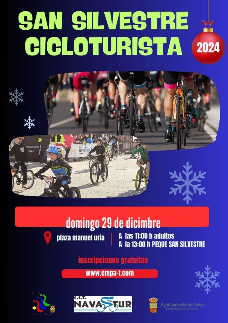 SAN SILVESTRE CICLOTURISTA NAVA 2024 - Inscríbete