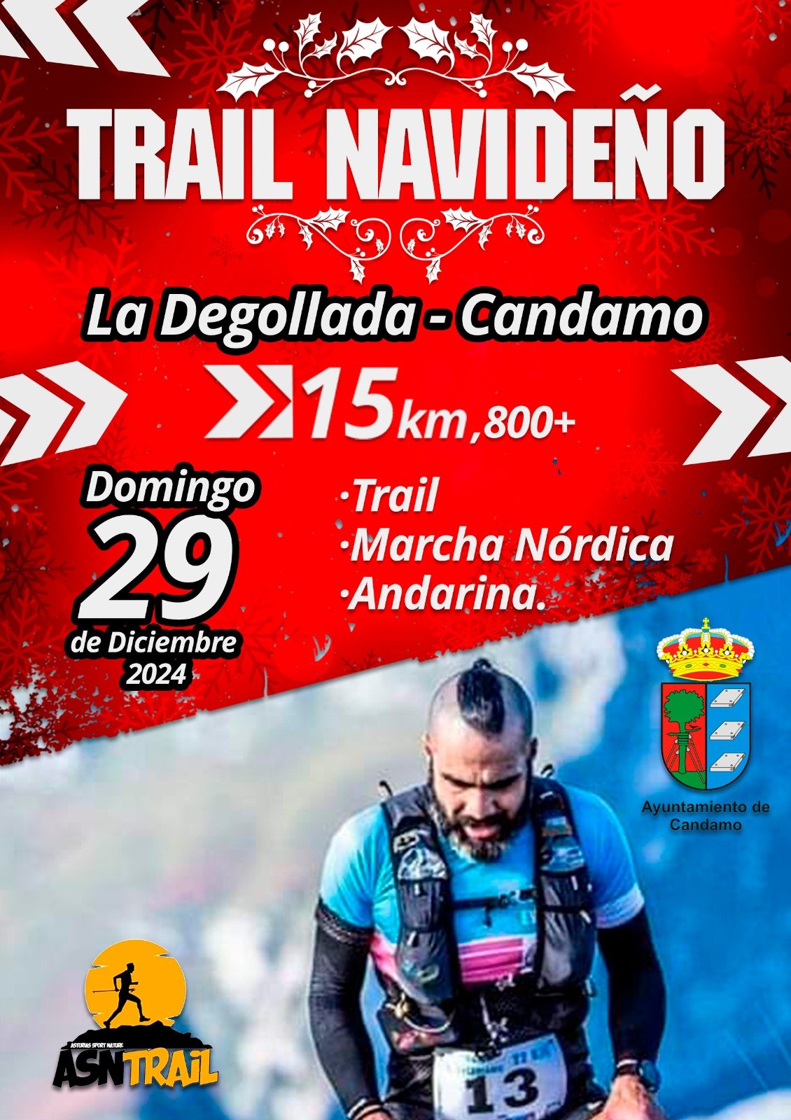 TRAIL NAVIDEÑO LA DEGOLLADA 2025 - Inscríbete