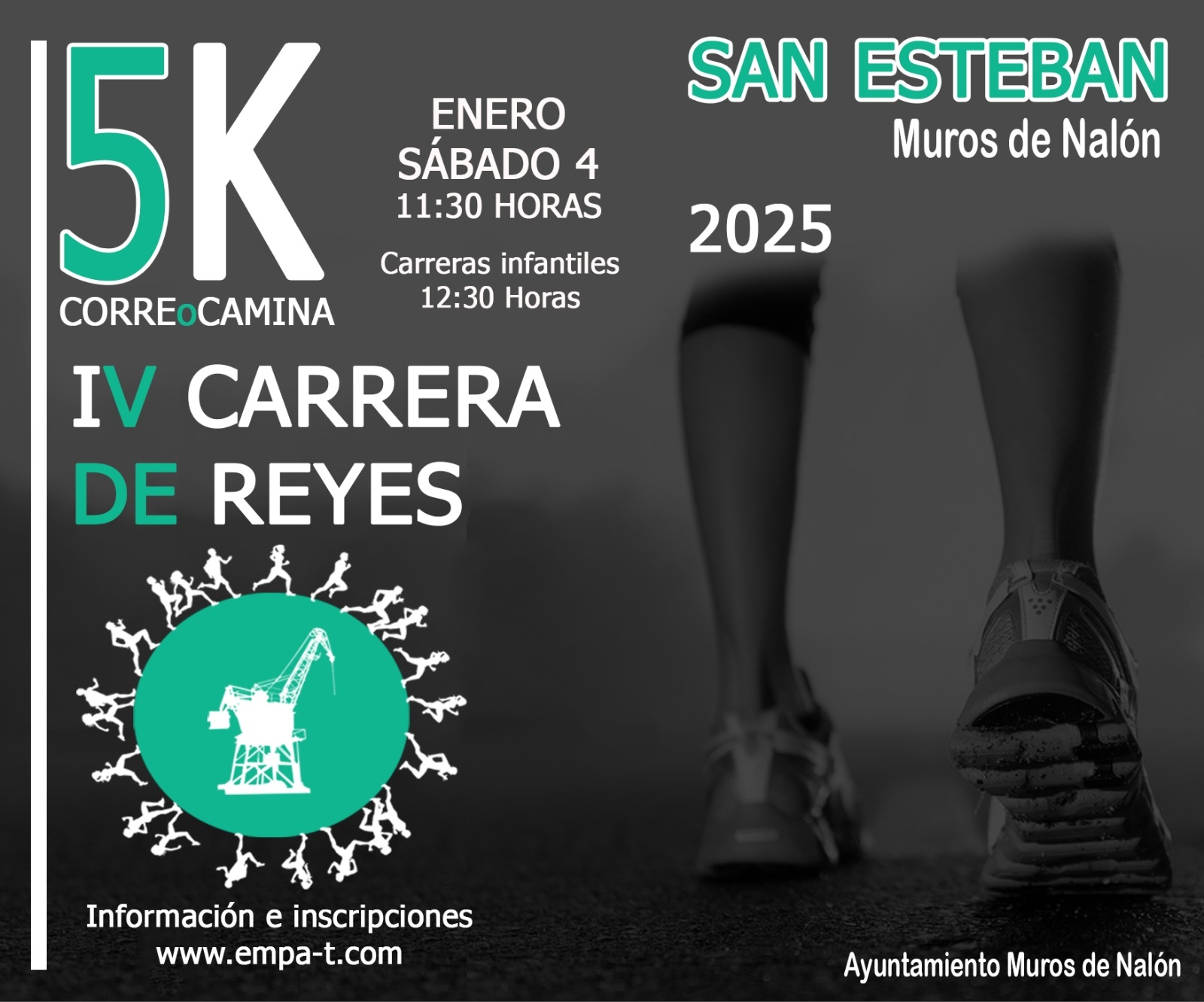 CARRERA DE REYES 5K SAN ESTEBAN 2025 - Inscríbete