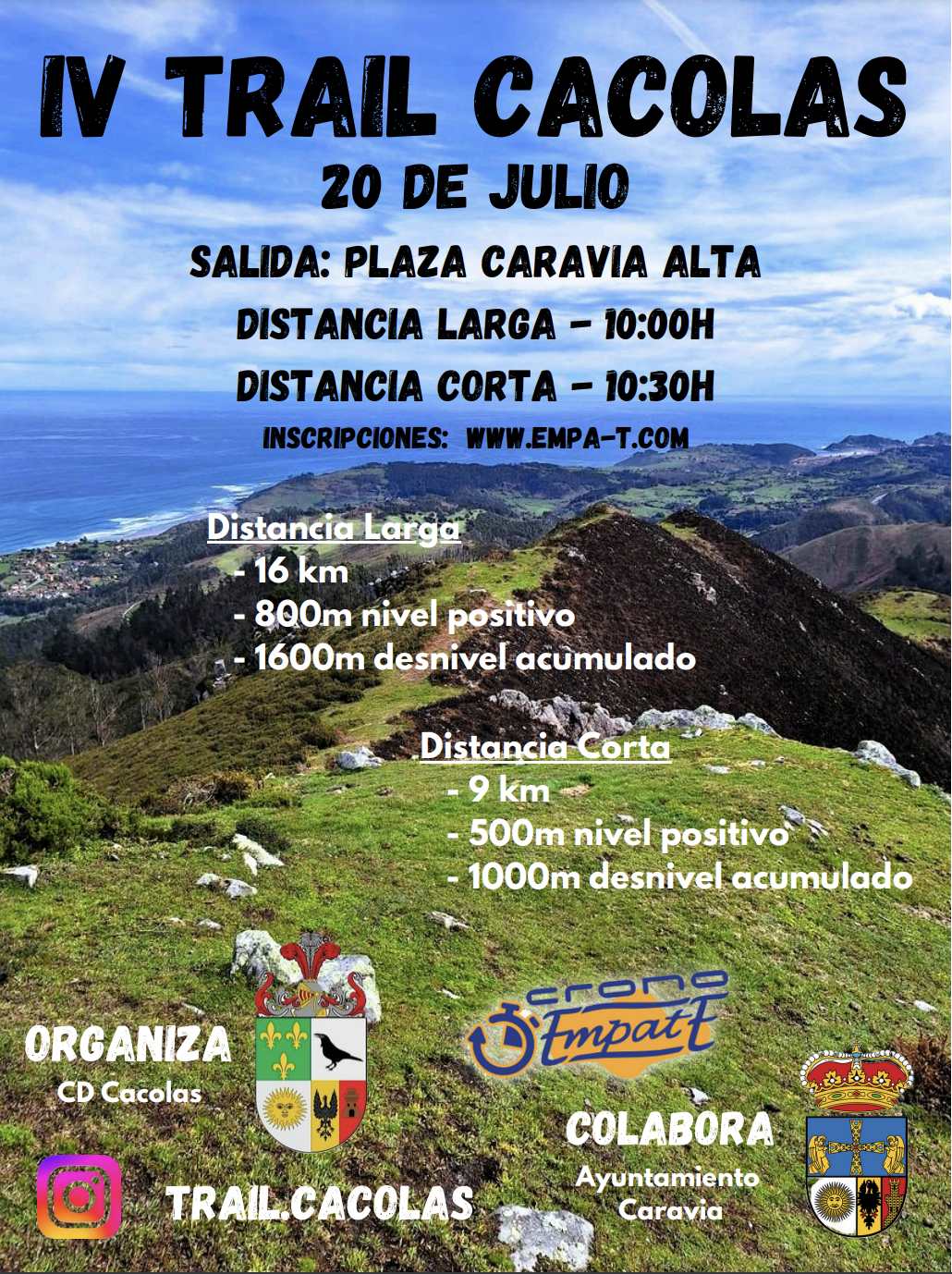 IV TRAIL CACOLAS 2025 - Inscríbete