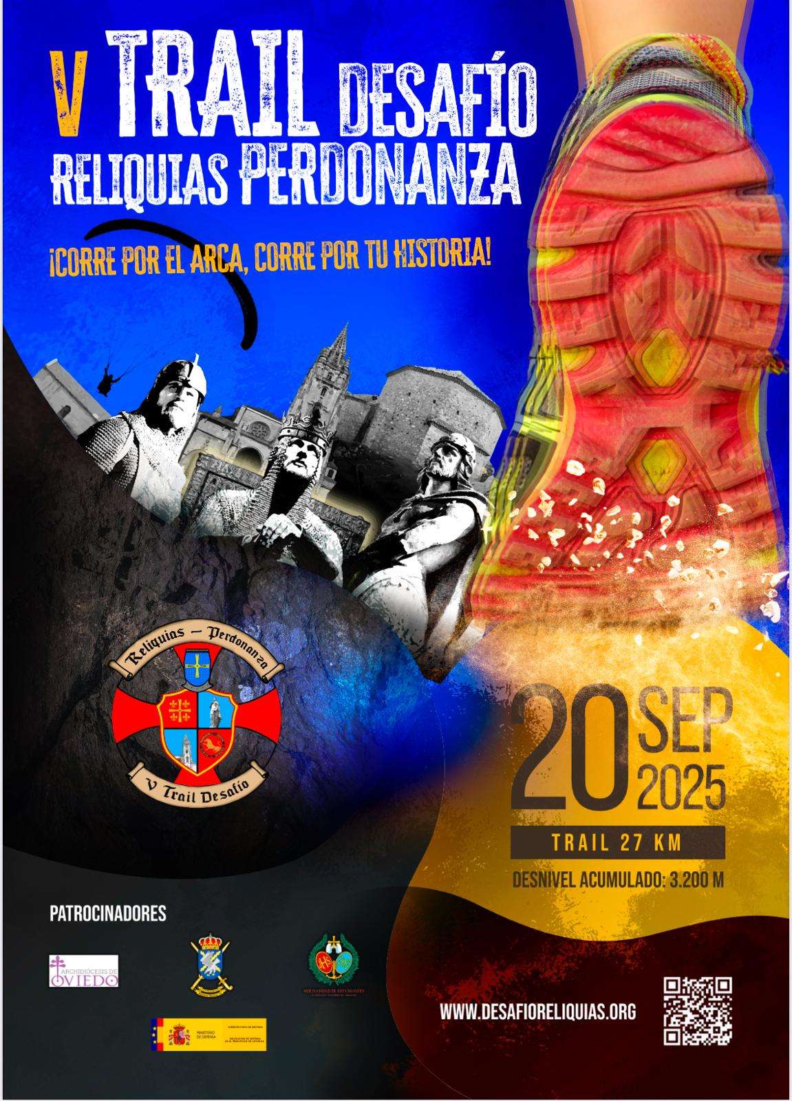 V DESAFÍO LAS RELIQUIAS - PERDONANZA - Inscríbete