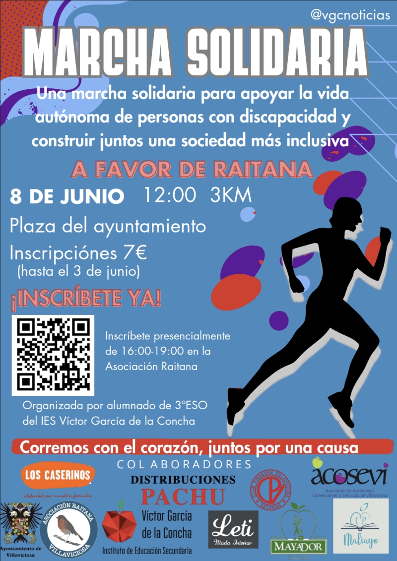 CARRERA SOLIDARIA A FAVOR DE RAITANA - Inscríbete