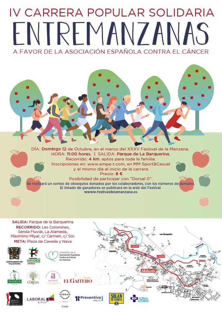 CARRERA SOLIDARIA ENTREMANZANAS 2025 - Inscríbete