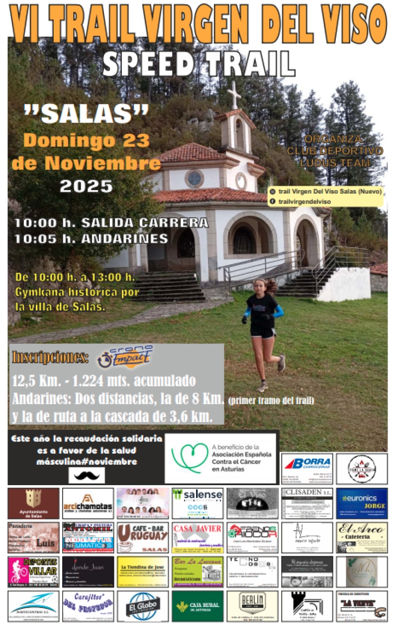 VI TRAIL SALAS - VIRGEN DEL VISO - Inscríbete