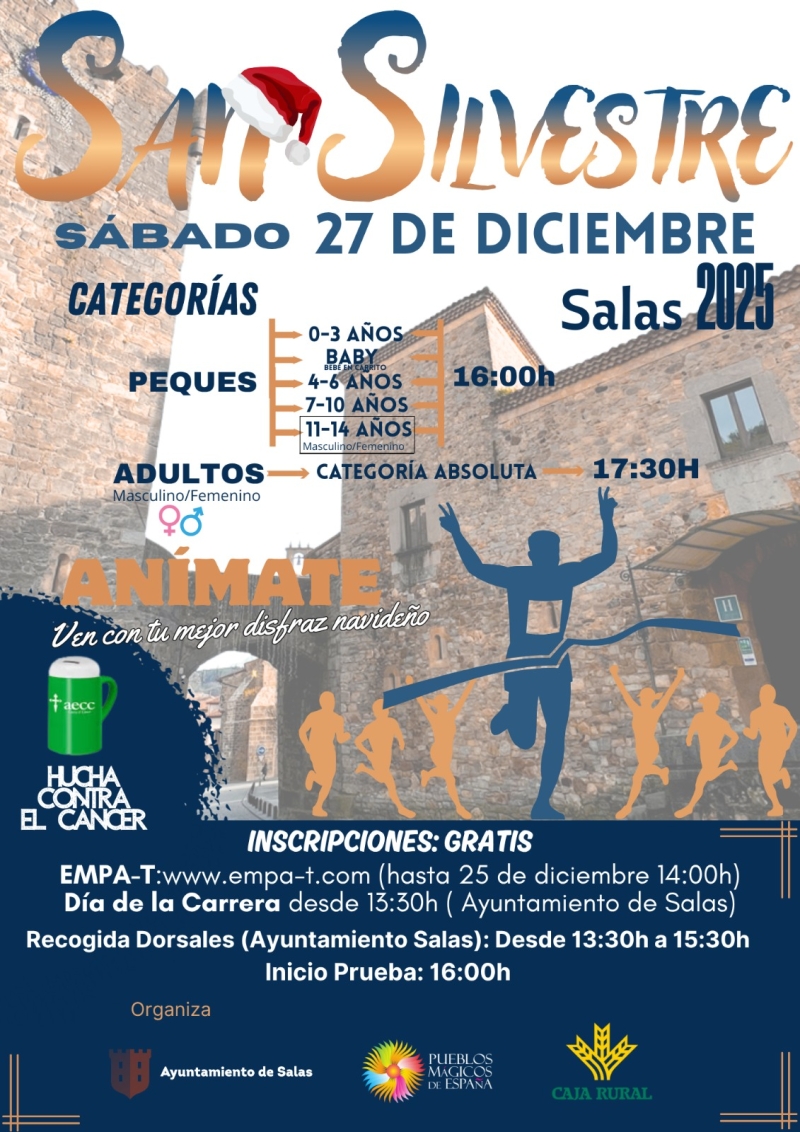 SAN SILVESTRE DE SALAS 2025 - Inscriu-te
