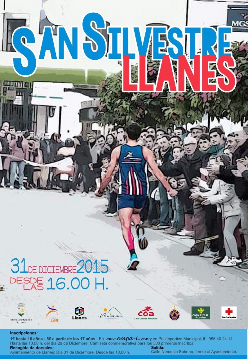 SAN SILVESTRE LLANES 2015 - Inscríbete