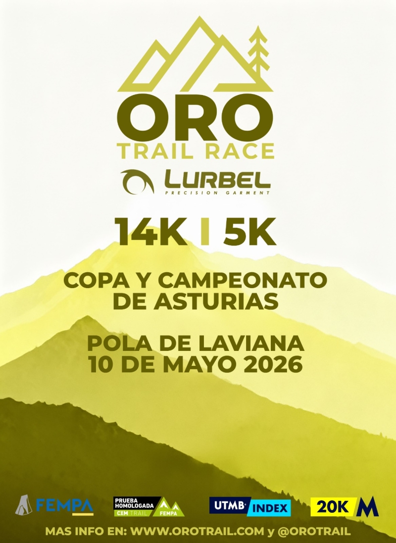 ORO TRAIL RACE 2026 - Inscríbete