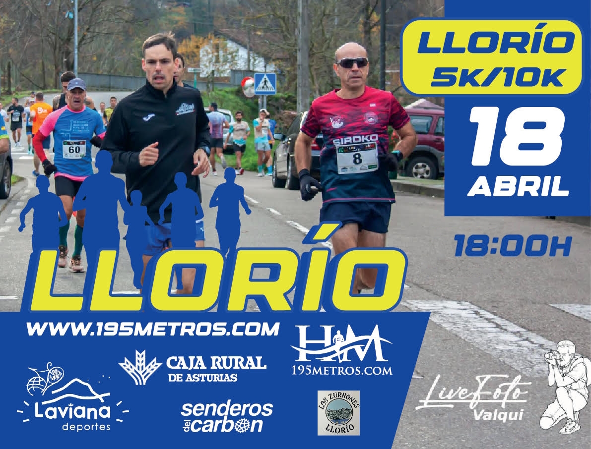 LLORÍO 5K/10K - Inscríbete