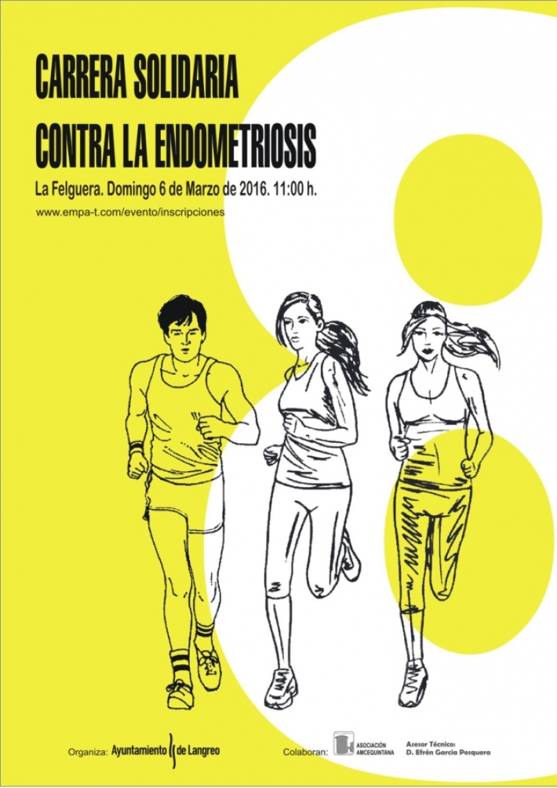 CARRERA SOLIDARIA CONTRA LA ENDOMETRIOSIS - Inscríbete
