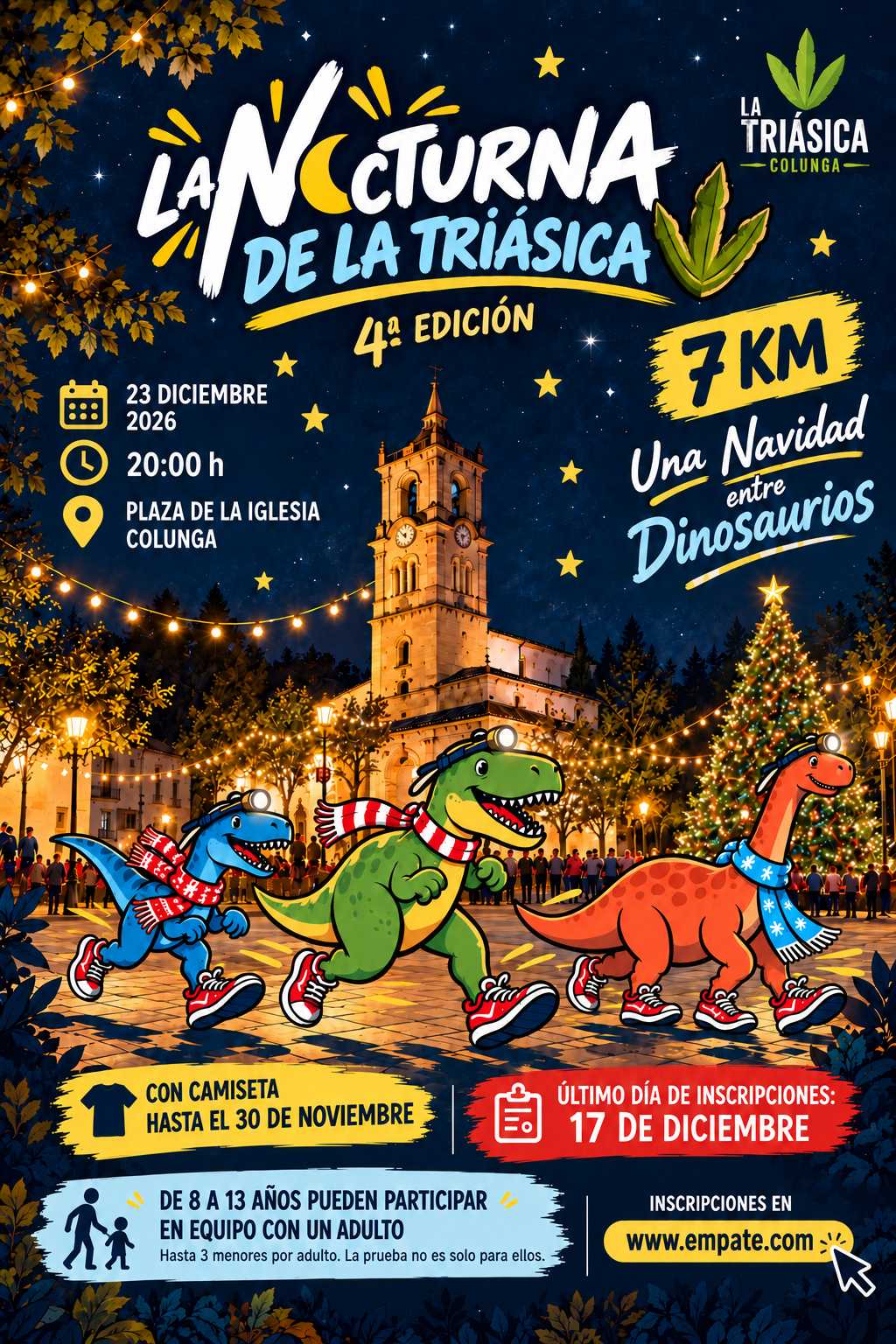 4ª NOCTURNA DE LA TRIÁSICA 2026 - Inscríbete