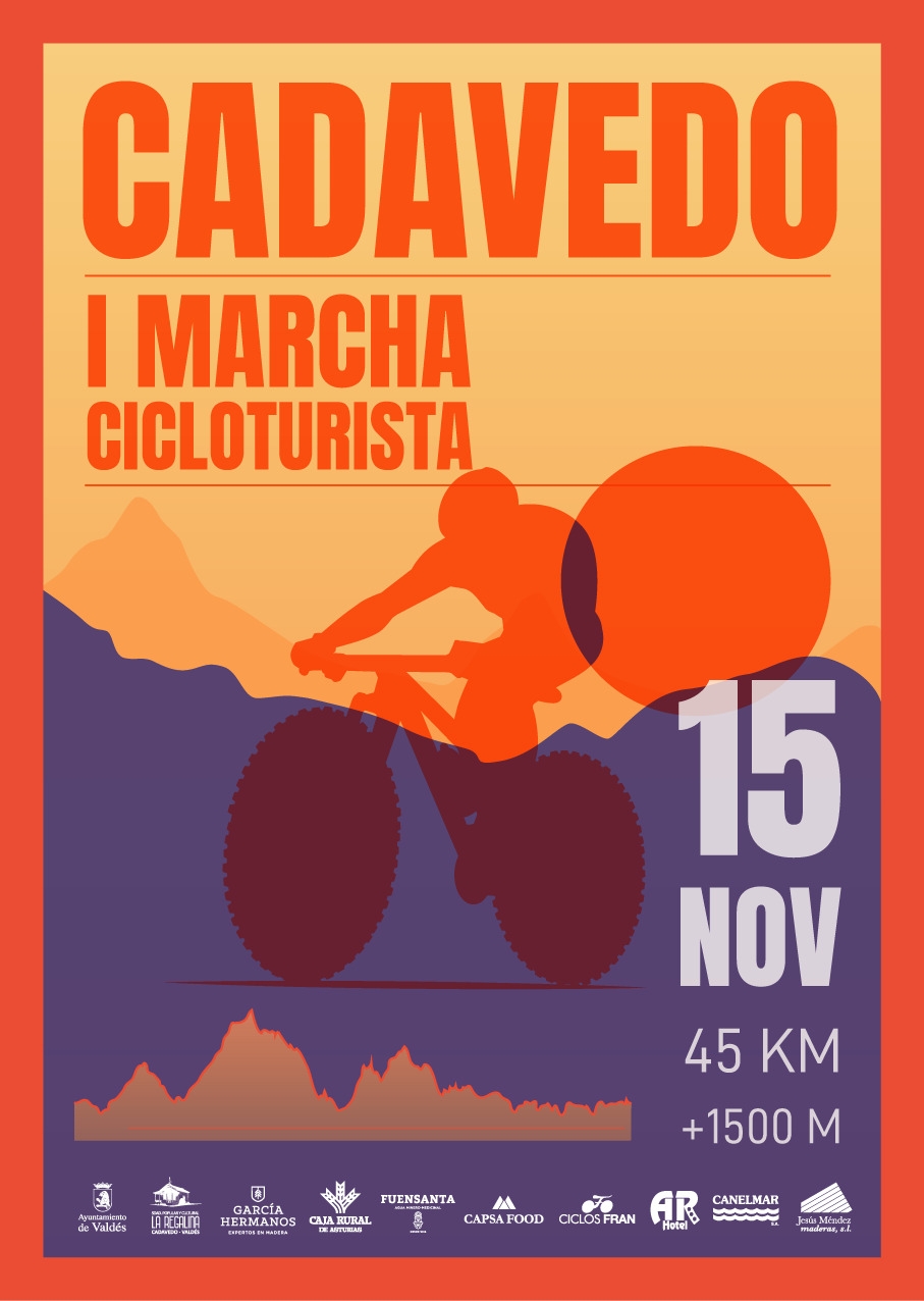 I MARCHA CICLOTURISTA CADAVEDO - Inscríbete