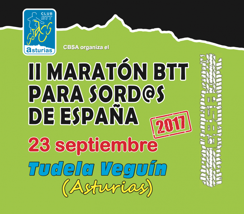 II MARATON BTT PARA SORD@S DE ESPAÑA - Inscríbete