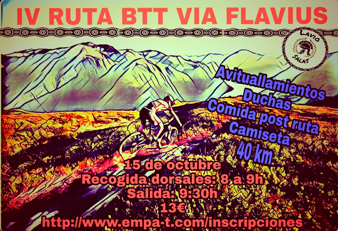IV RUTA BTT VIA FLAVIUS - Register