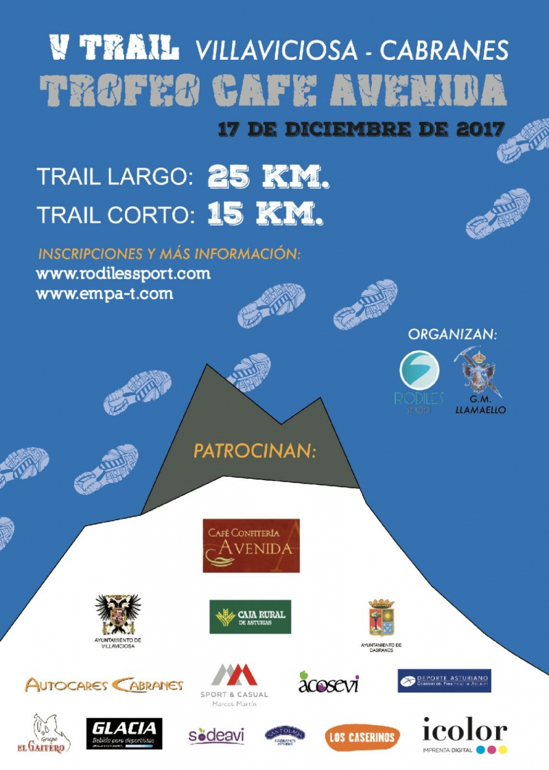 V TRAIL VILLAVICIOSA-CABRANES - Inscríbete