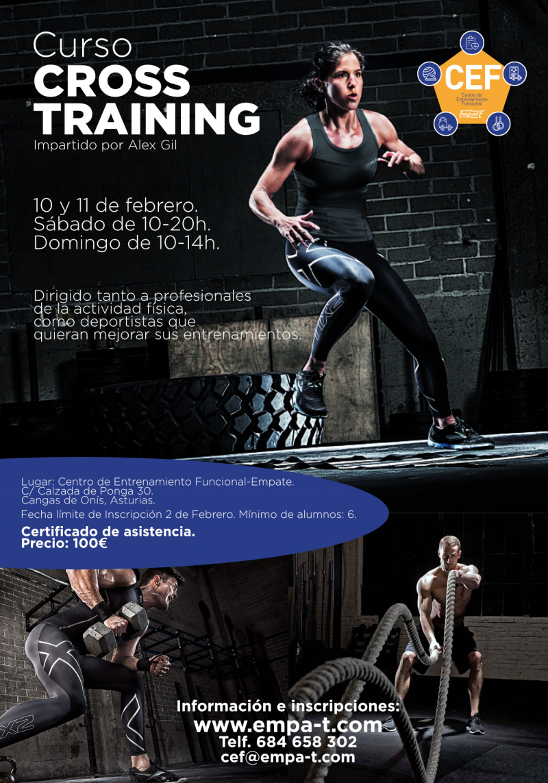 CURSO CROSS-TRAINING - Inscríbete